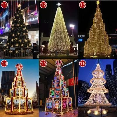 Outdoor Christmas Tree-Large Christmas Tree-Artificial Christmas Tree-Lighting Christmas Tree