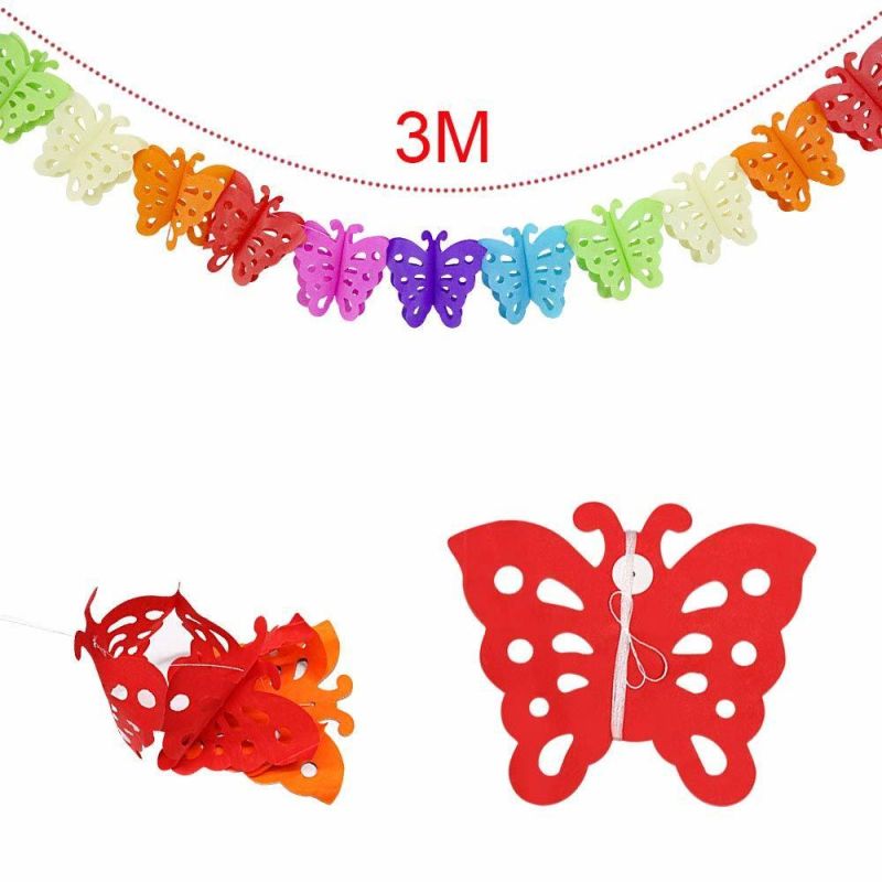 Party Decorations Happy Birthday Banner Hanging Flag Banner