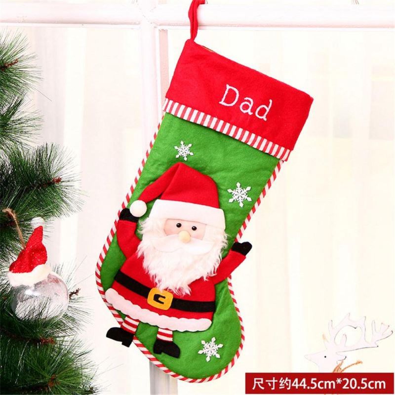 Wholesale New Design LED Christmas Stocking Christmas Decorations