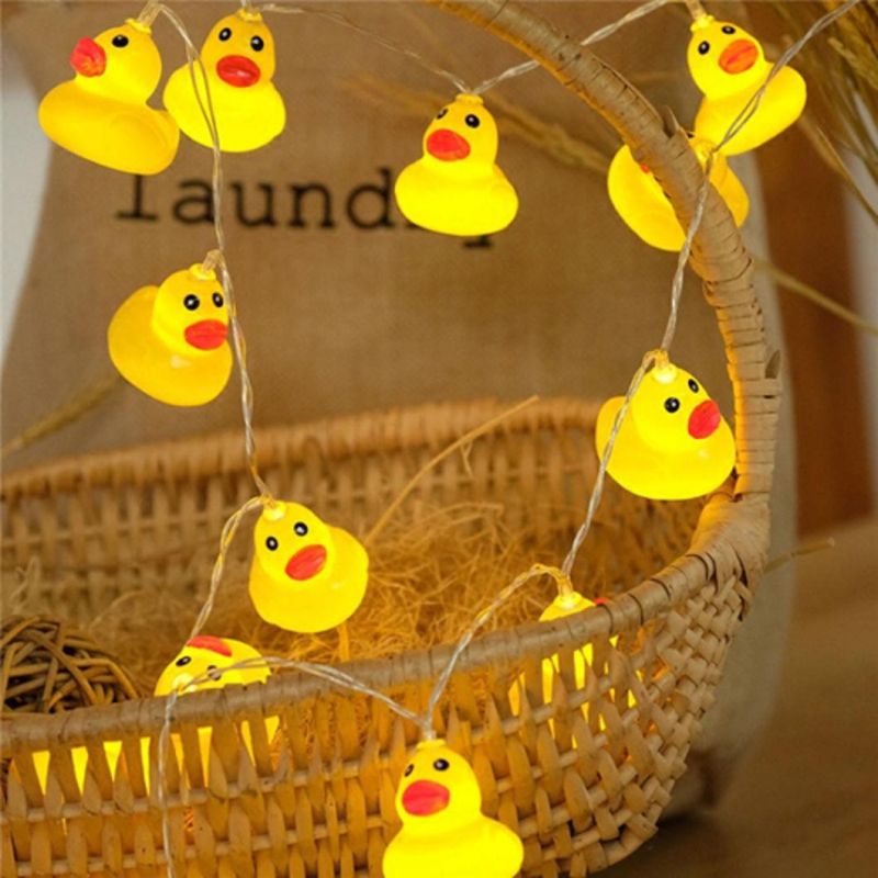 LED Animal Cartoon Lamp String Decorate Lamp Children Gift Duck