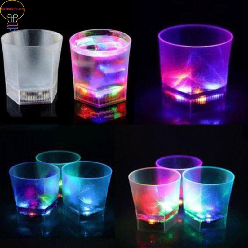 Novelty LED Glowing Cup Water Sensor Light up Cup