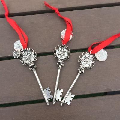 Christmas Snowflake Magic Key Wholesale Vintage Personalized Santa Key