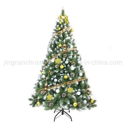7FT Best Choice Pointed PVC Christmas Tree with Christmas Decoration
