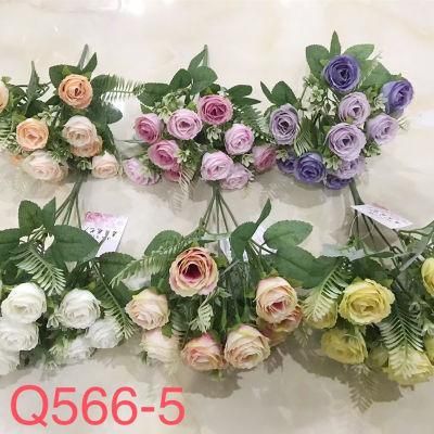 High Quality Artificial Flower Single Rose Flower