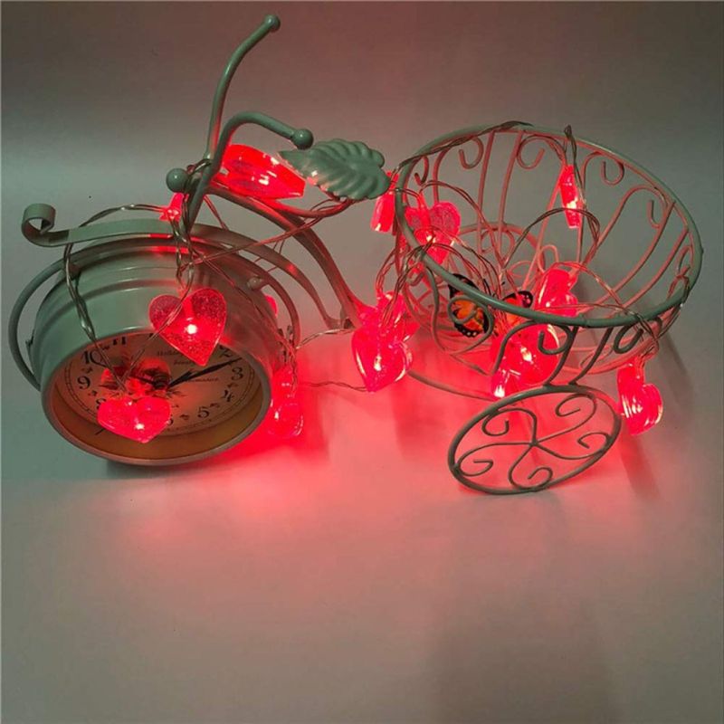 LED Heart String Twinkling Strings Lights LED Lamp String