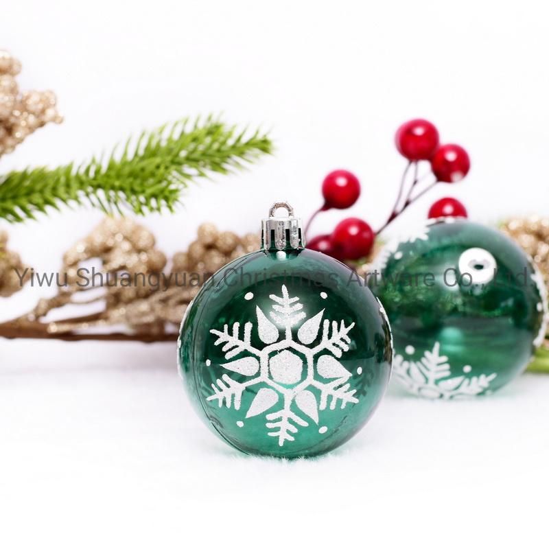 New Design Christmas Ball for Holiday Wedding Party Decoration Supplies Hook Ornament Craft Gifts
