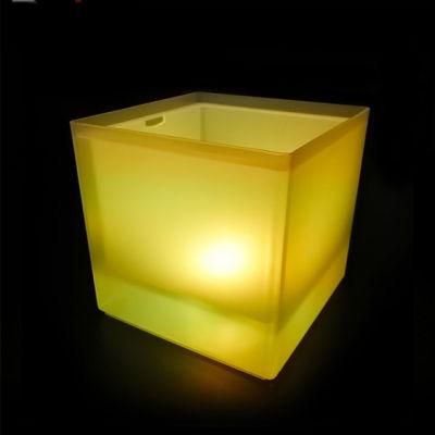 LED Ice Cooler Bar Ice Bucket Ice Bucket Lights