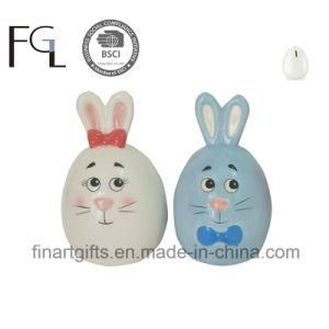 High Quantity Ceramic Easter Bunny Money Box for Birthday Gift
