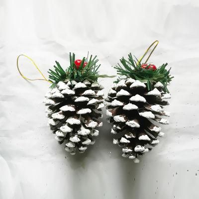 Natural Pine Cone Christmas Wreath