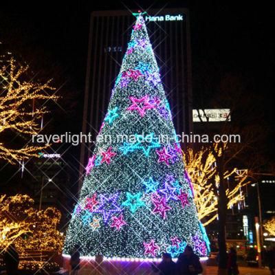 LED Christmas Tree Light Outdoor 10m High Shopping Mall Christmas Tree Lights