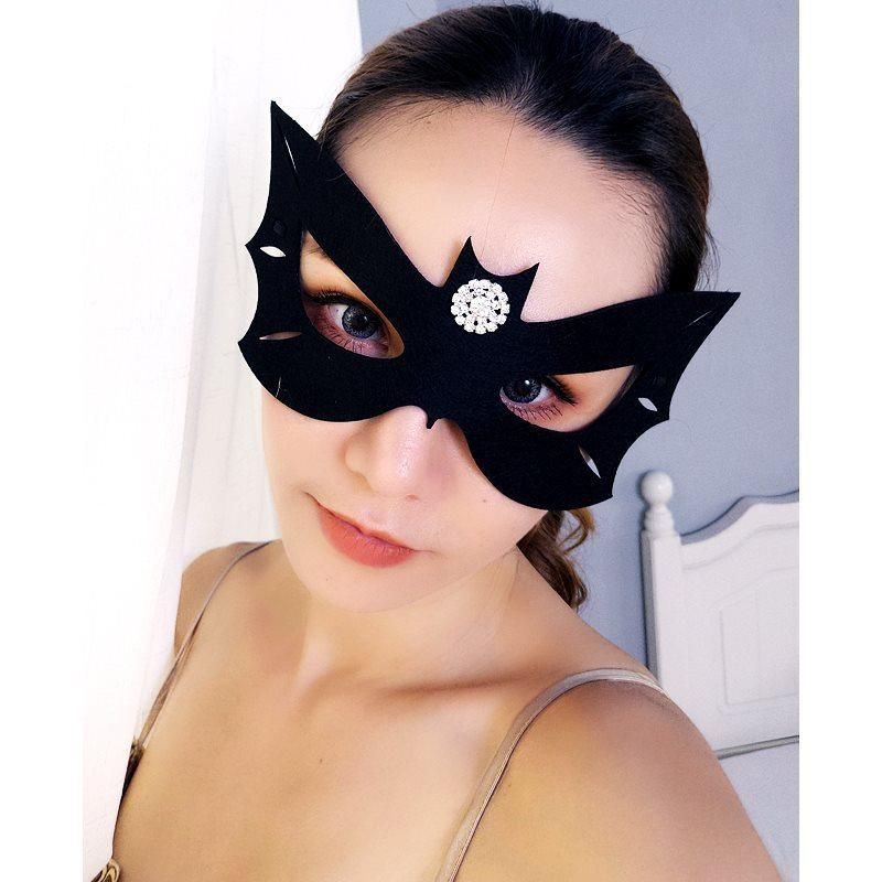 Lady Sexy Elegant Felt Eye Face Mask Bar Masquerade Mistery Festival Dress Face Sexy Mask