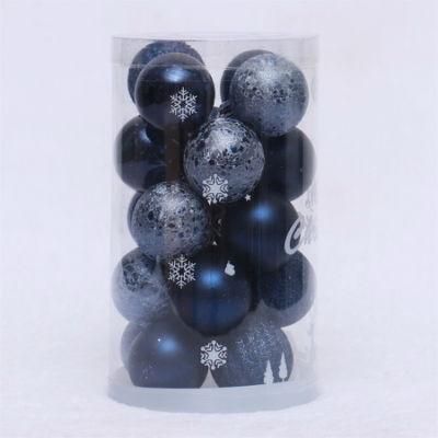 Top Sell High Quality Plastic Colourful Christmas Ball for Christmas Tree Decoration