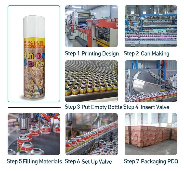 Best Price 150ml White Foam Spray Taiwan Snow Spray
