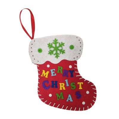 Christmas Decorations Kid Gift Felt DIY Sublimation Christmas Stocking