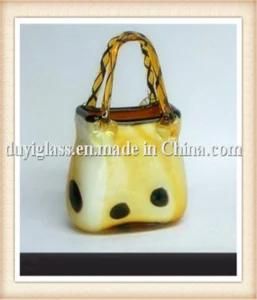 Brown Bag Glass Craft for Gift
