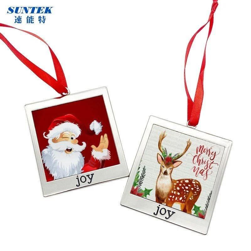 Sublimation Blank Metal Christmas Ornament