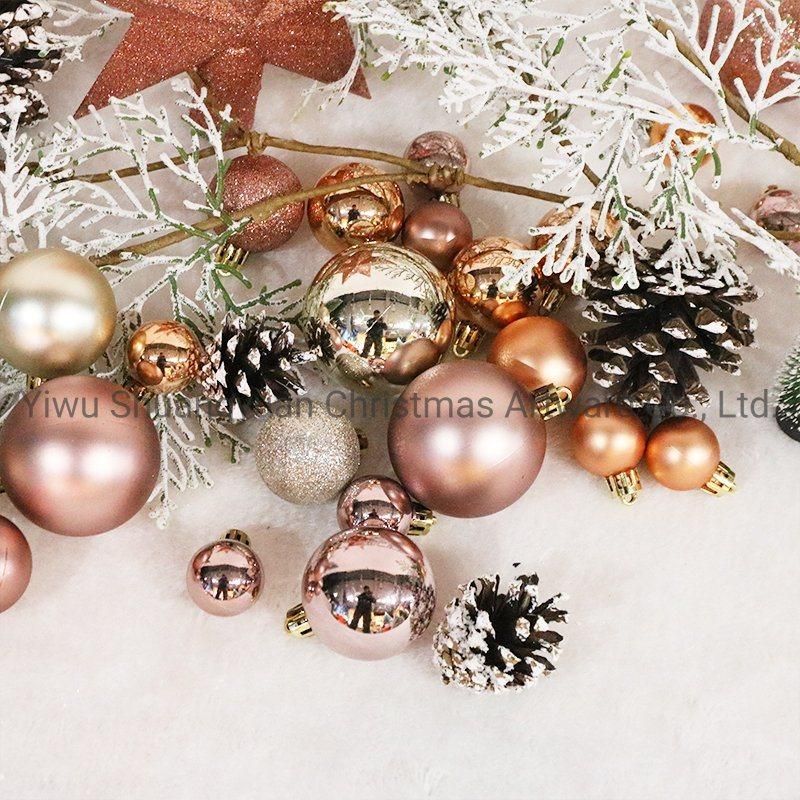 New Design High Sales Christmas Ball for Holiday Wedding Party Decoration Supplies Hook Ornament Craft Gifts