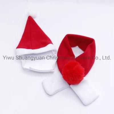 Christmas Pet Supplies Skirt Cloak for Holiday Wedding Party Decoration Supplies Hook Ornament Craft Gifts