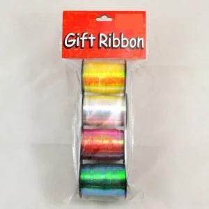 Colorful Rainbow Curly Ribbon Spool for Thanksgiving