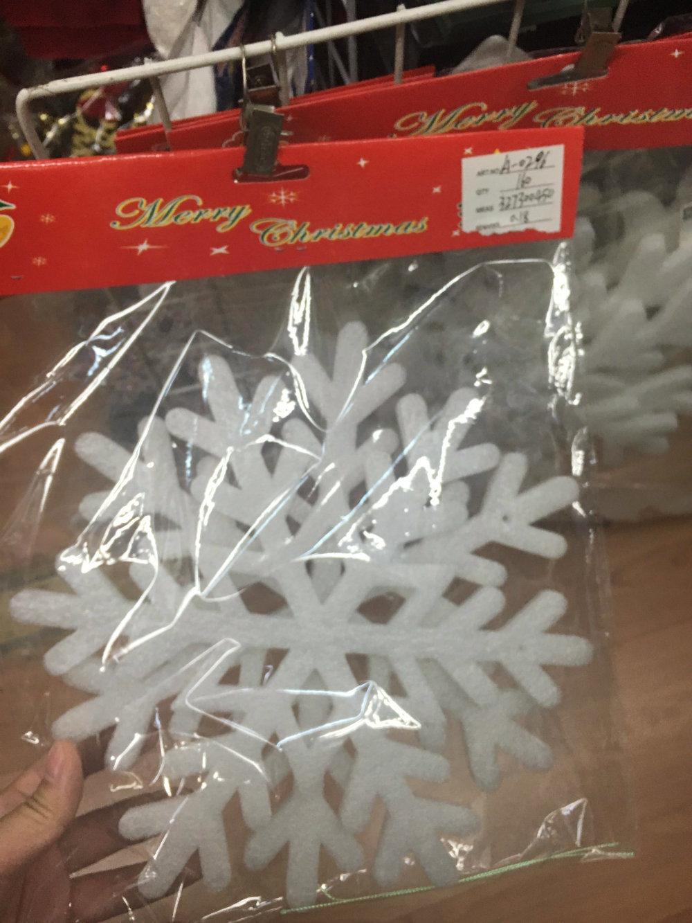 Snowflake Hanging Garland for Home Winter Christmas Holiday Decoration
