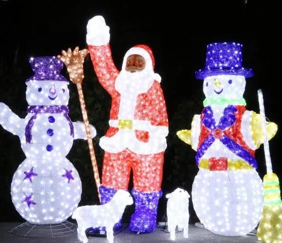 Project Waterproof Christmas Decoration LED Snowman Light LED Motif Light