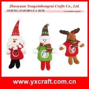 Christmas Decoration (ZY14Y200-1-2-3) Non-Woven Christmas Craft Food Products