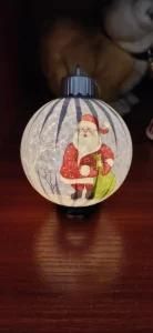 2020 New Style Christmas Ball Decoration with LED Light Inside/LED Gift Ball