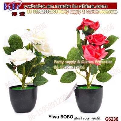 Birthday Gifts Flowers Small Rose Artificial Wholesale Decoration Wedding Gifts Artificial Flowers Roses (G6236)