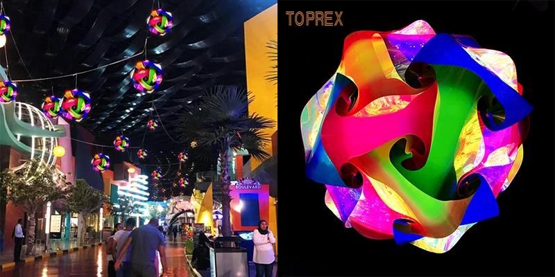 Toprex New Items 3V Safe Hanging ceiling Wall Dreamly Fairy 3D LED Ball
