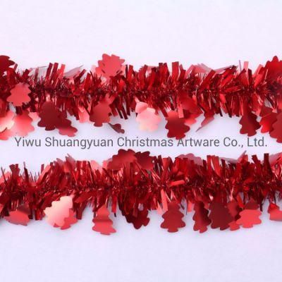 Wholesale PVC and Pet Christmas Tinsel Home Decoration