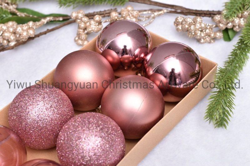 New Design High Sales Christmas Ball for Holiday Wedding Party Decoration Supplies Hook Ornament Craft Gifts