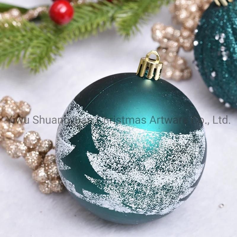 2020 New Design High Sales Christmas Ball for Holiday Wedding Party Decoration Supplies Hook Ornament Craft Gifts