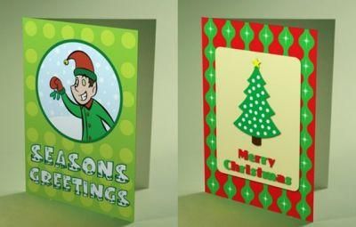 Printing Mini Christmas Greeting Card