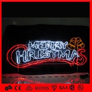 Outdoor Decoration Motif LED Merry Christmas Letters Light