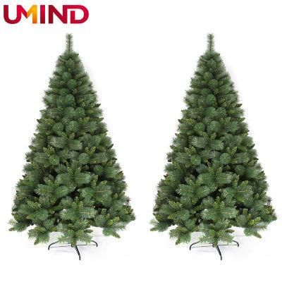 Yh2056 Wholesale Christmas Decoration Green Giant 240cm Artificial Christmas Tree with Pine Needle