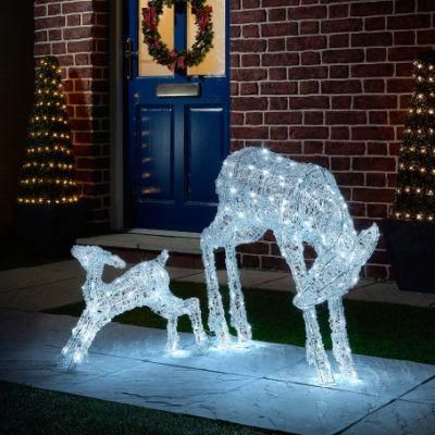 Wholesale Light Christmas Decorative LED 3D Motif Deer for Sale