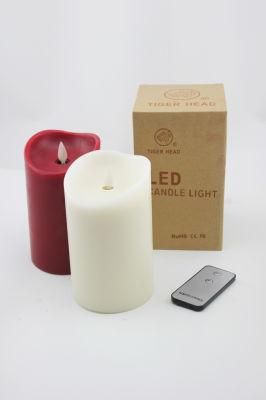 Real Wax Flameless Candle Light with Remote Control