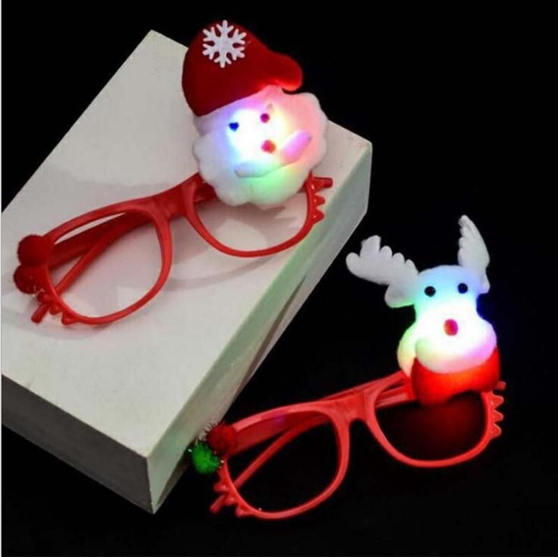 Multiple LED Flashing Frame Kids Children Glasses Party