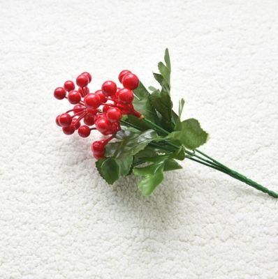 Christmas Berry Blossom Branch Christmas Artificial Berry Fruit