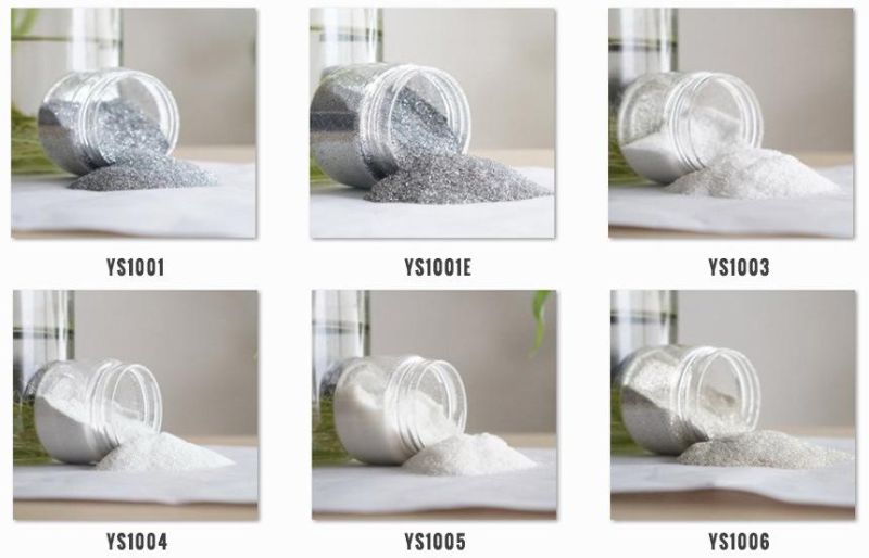 Wholesale Hot Selling Sliver White Glitter Powder for Fabric