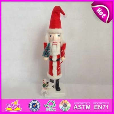 2015 Best Seller Promotion Multi-Usage Kids Gift Toy, Promotion Gift Wooden Toy Nutcracker Toy for Christmas Decoration W02A071