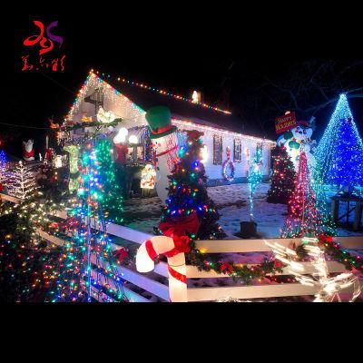 Outdoor Holiday House Christmas Decoration Christmas Motif Light