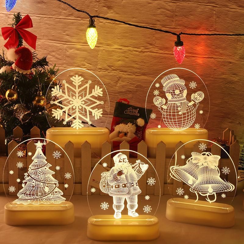 Christmas Decorations, Room Decoration, Window, Star LED Lights, USB Lights