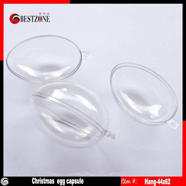 Plastic Capsules Star Shape Clear Transparent