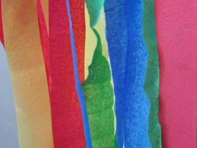 Bright Color Crepe Paper for Party Wedding Door Background Decoration