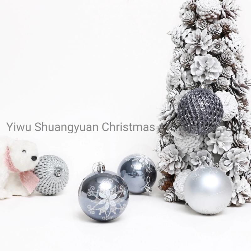 2020 New Design High Sales Christmas Shiny Painted Ball for Holiday Wedding Party Decoration Supplies Hook Ornament Craft Gifts
