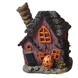 Hotsale Polyresin House for Halloween Gift