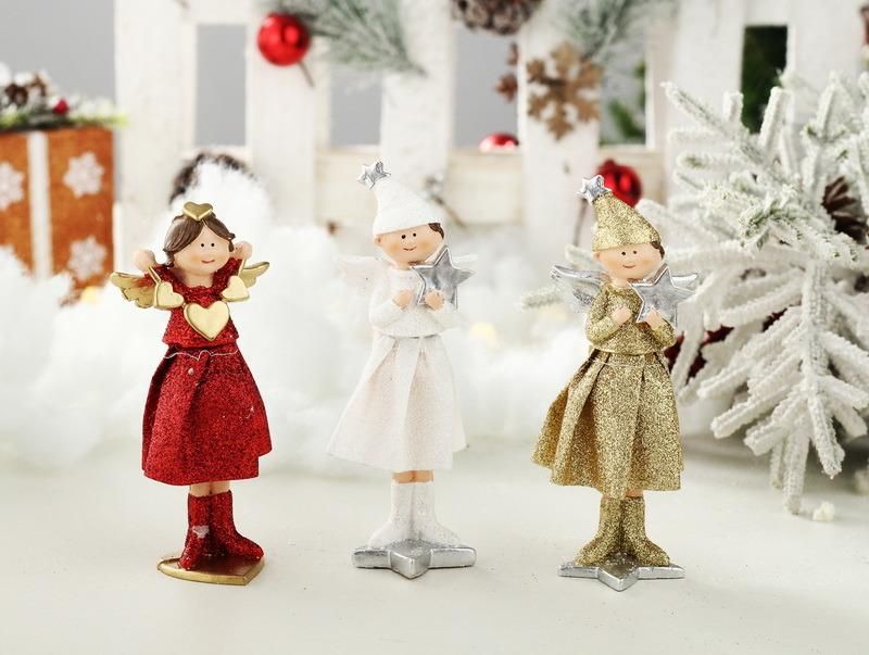 New Design Halloween′s Festival Holiday Angel Shape Ornaments Dolls for Decoration