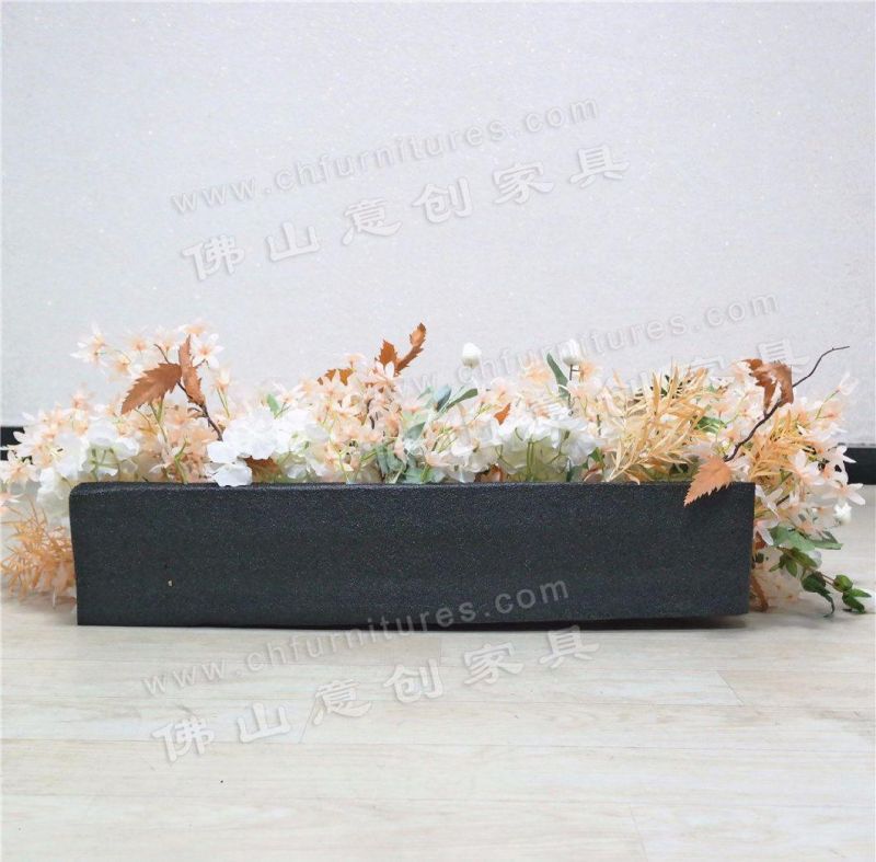 Hyc-FL03 Wedding Decoration Silk Flower Artificial Flower PU Fan Flower