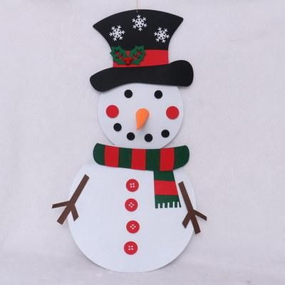 Cheap Price Density Felt Material New Design Christmas Hanging Decoration